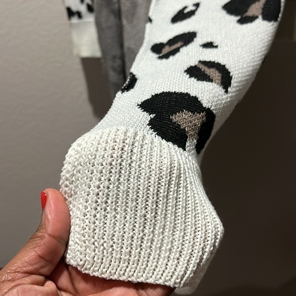 Andree by Unit Women’s Leopard Cardigan Long Sleeve Pocket Animal Print Size S - Picture 11 of 11